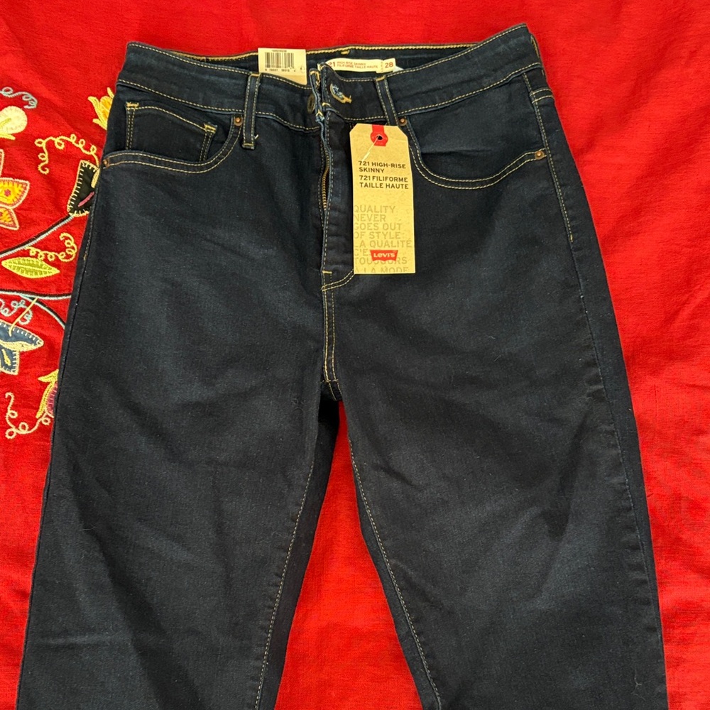 Levi's Indigo Denim Jeans
